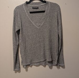 ✨5 For $50 Abercrombie & Fitch Heather Gray Thin Knit Sweater Size S